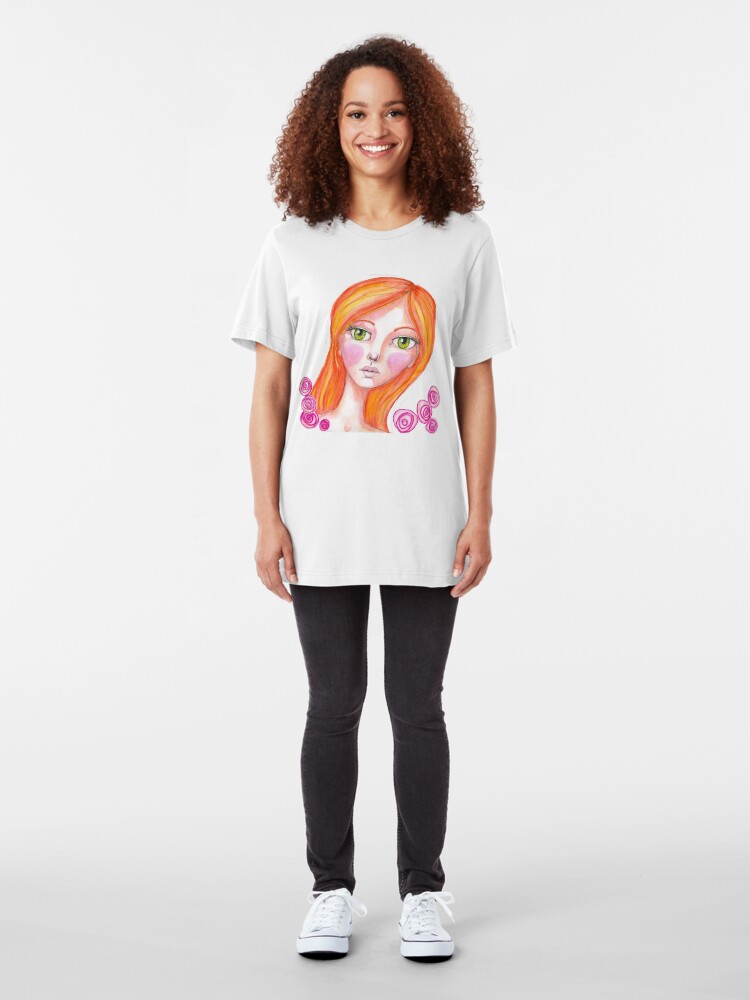 Alternate view of Just Rosy Slim Fit T-Shirt