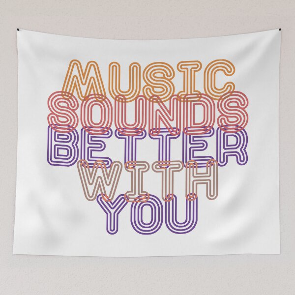 Item preview, Music Sounds Better With You | djs gift designed and sold by paulo silveira.