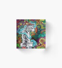 The White Tiger Acrylic Block