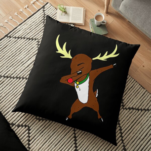 DEER DABBING MERCH Floor Pillow
