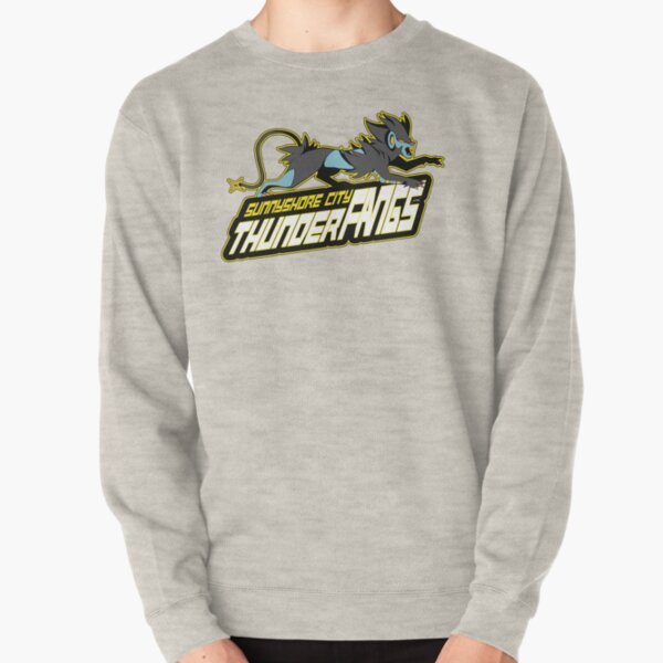 Sunnyshore City Thunder Fangs: Luxray Sports Logo Pullover Sweatshirt