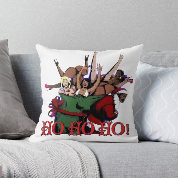 Ho Ho Ho. Products Throw Pillow