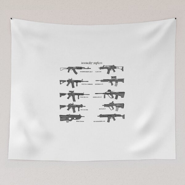 Item preview, Rifles de asalto merch designed and sold by exquisiteunique.