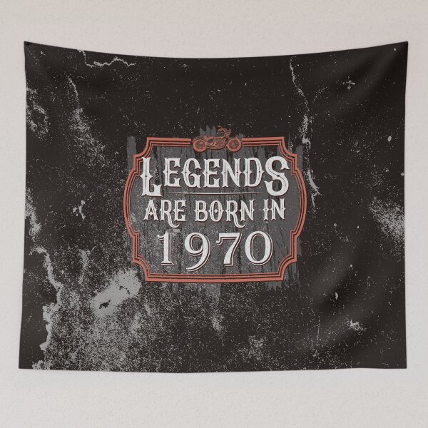 Item preview, Legends Are Born In 1970 designed and sold by RainbowCrazyFox.