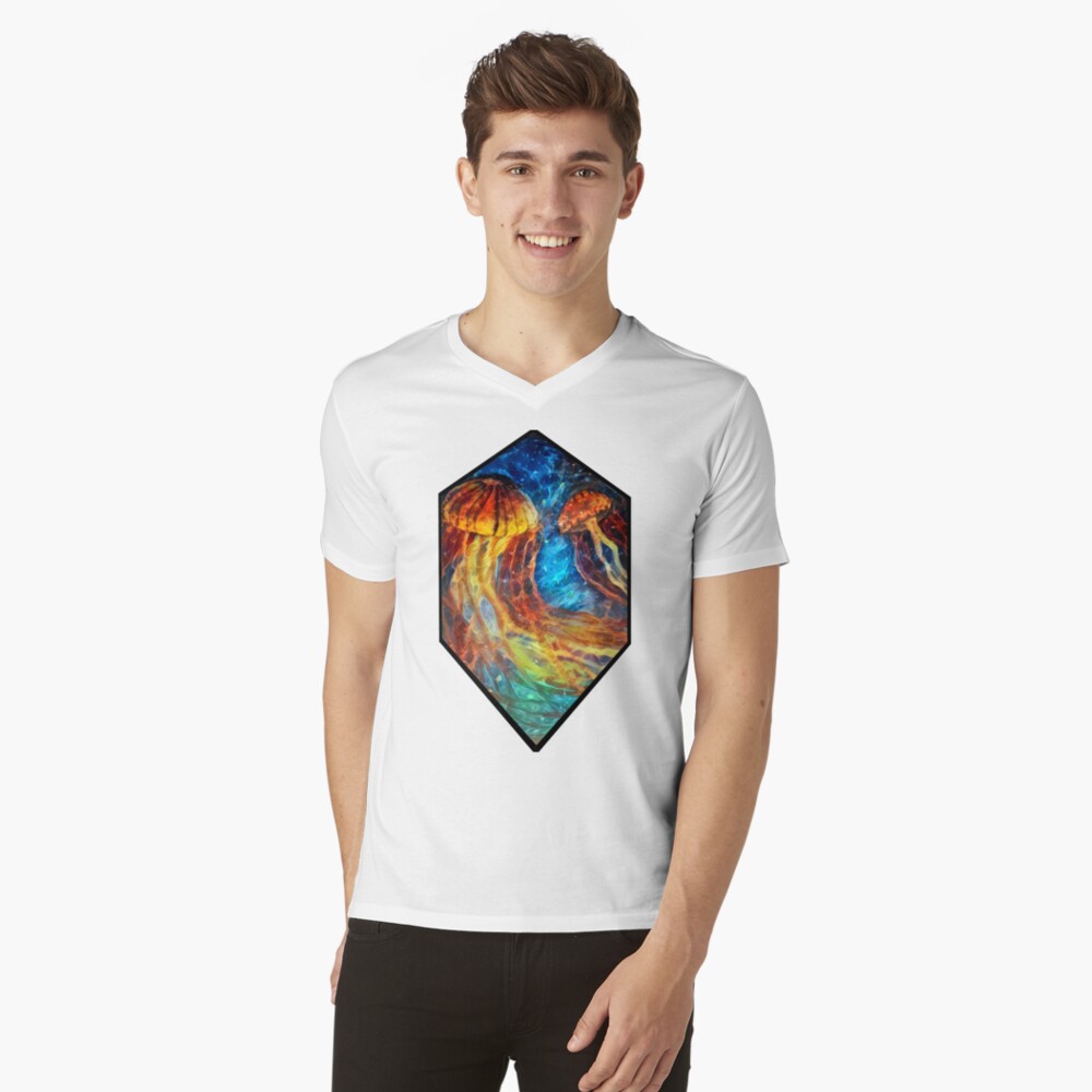 Item preview, V-Neck T-Shirt designed and sold by Watermelon-Wolf.