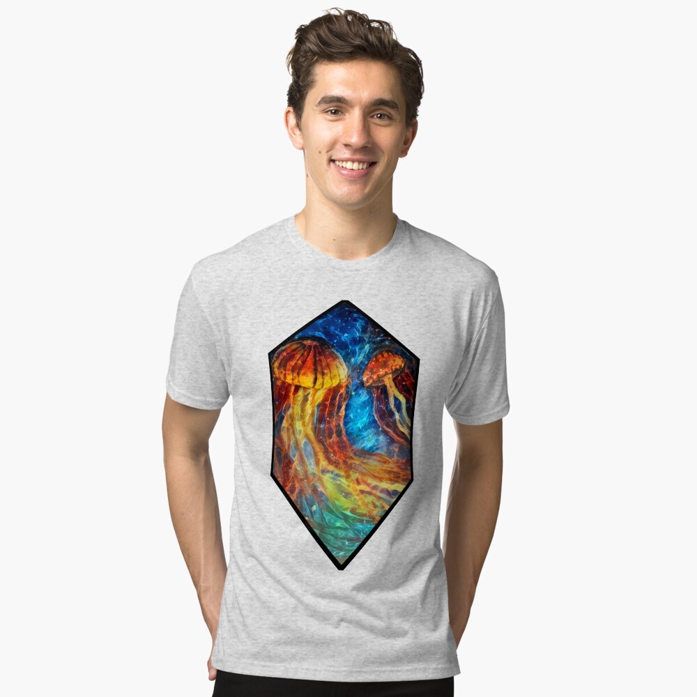 Item preview, Tri-blend T-Shirt designed and sold by Watermelon-Wolf.