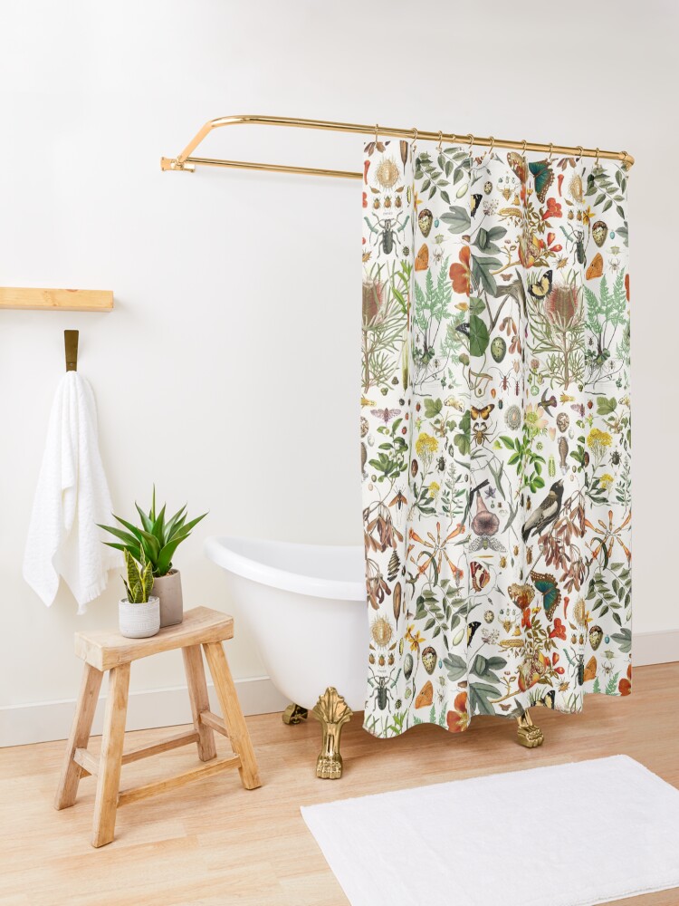 Alternate view of Biology 101 Shower Curtain
