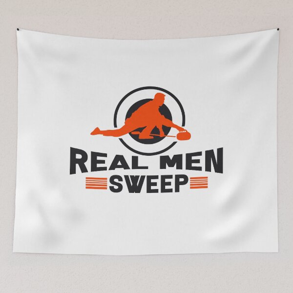 Item preview, Curling ice curling stones broom tournament gift designed and sold by design2try.