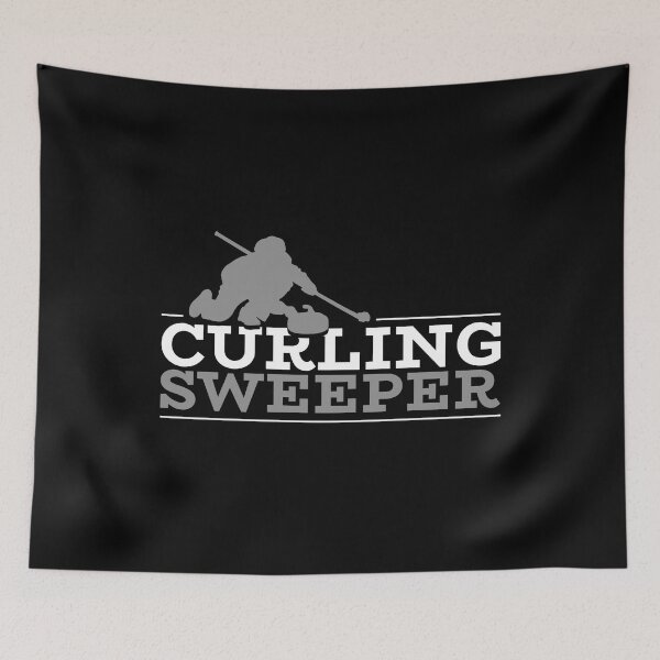 Item preview, Curling ice curling stones broom tournament gift designed and sold by design2try.