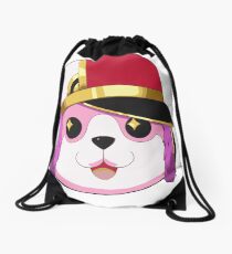 Michelle head Drawstring Bag