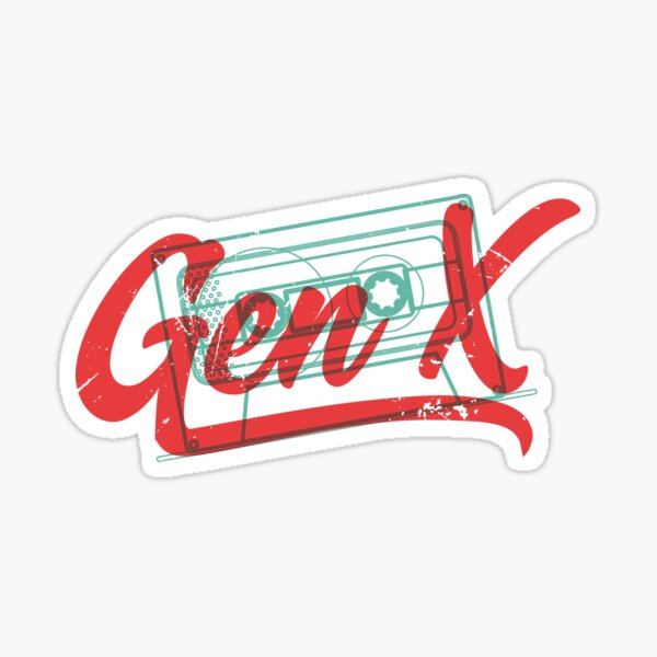 Item preview, Generation X -Cassette Tape designed and sold by BlueRockDesigns.