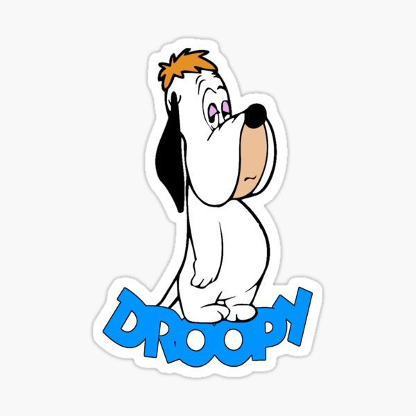 Droopy Dog Stickers Redbubble