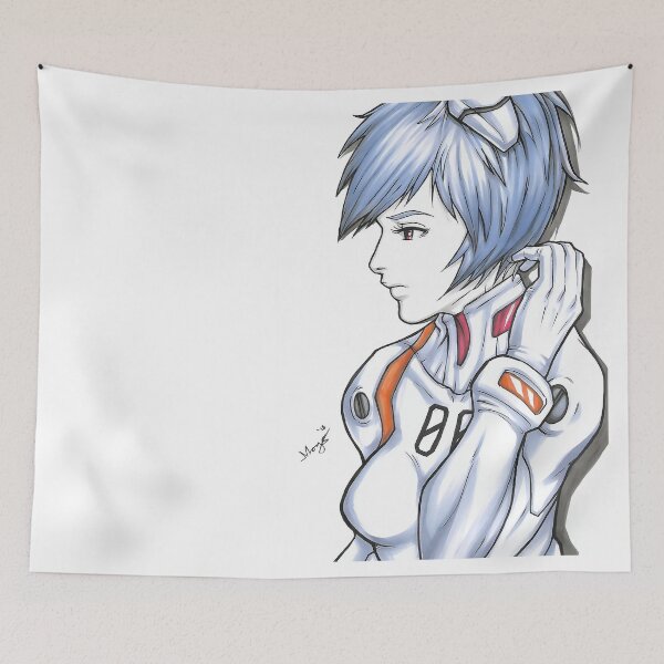 Item preview, Rei Ayanami - Neon Genesis Evangelion designed and sold by mogsdpogs.