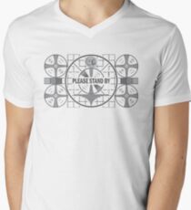 Please Stand By Men's V-Neck T-Shirt