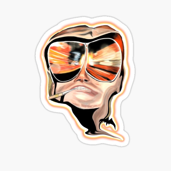 Fear & Loathing in Las Vegas Sticker