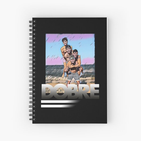 Box Spiral Notebooks Redbubble - dobre brothers song on a boombox in roblox