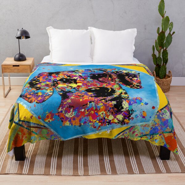 Item preview, Dachshund dog - Doxie Abstract Mixed Media designed and sold by k9printart.