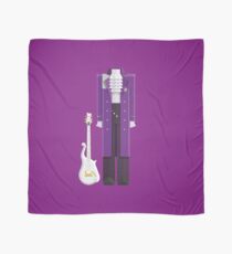 Purple Rain Singer Outfit Minimal Sticker Scarf