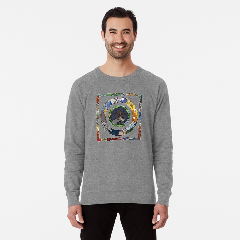 Item preview, Lightweight Sweatshirt designed and sold by MuscularTeeth.