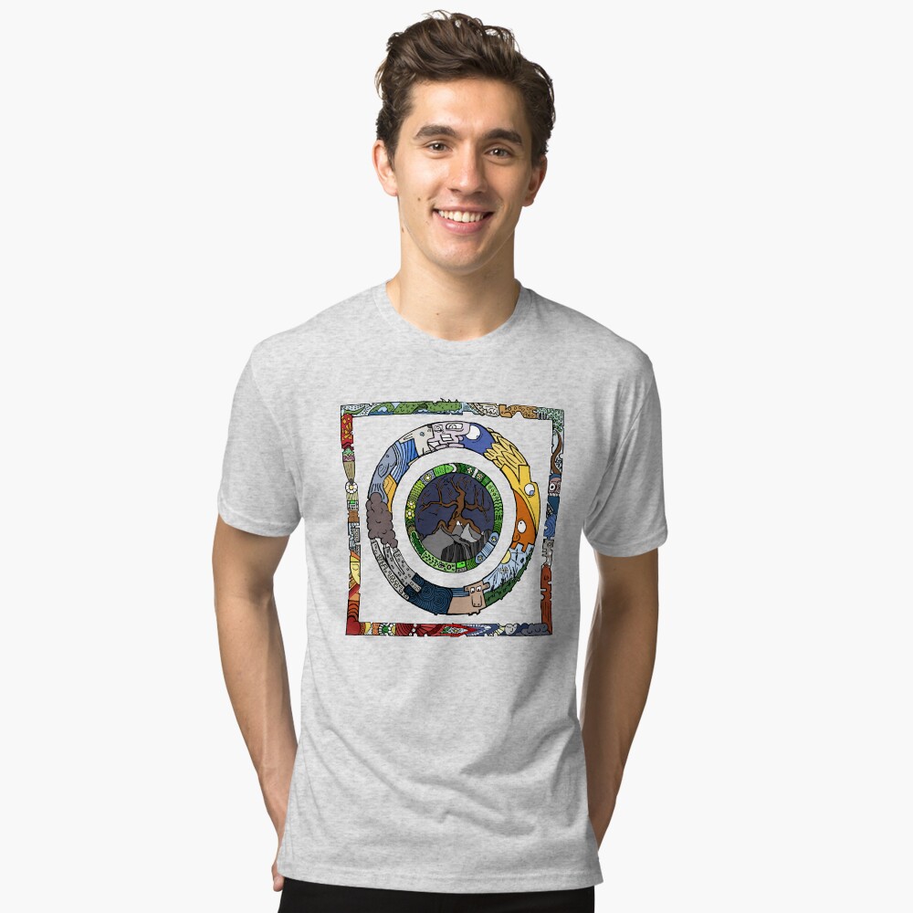 Item preview, Tri-blend T-Shirt designed and sold by MuscularTeeth.