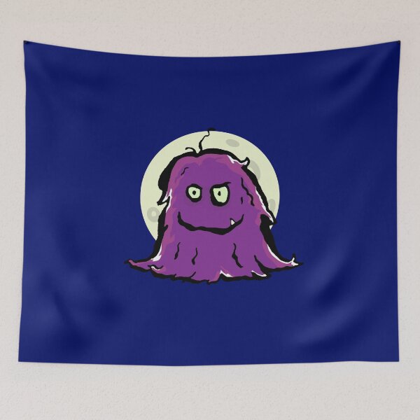 Item preview, hairy purple creature designed and sold by greendeer.