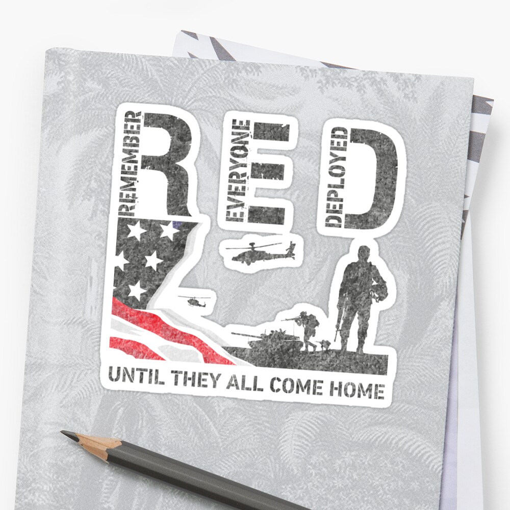 Download "Red Friday Shirts For Veteran Military Remember Everyone ...