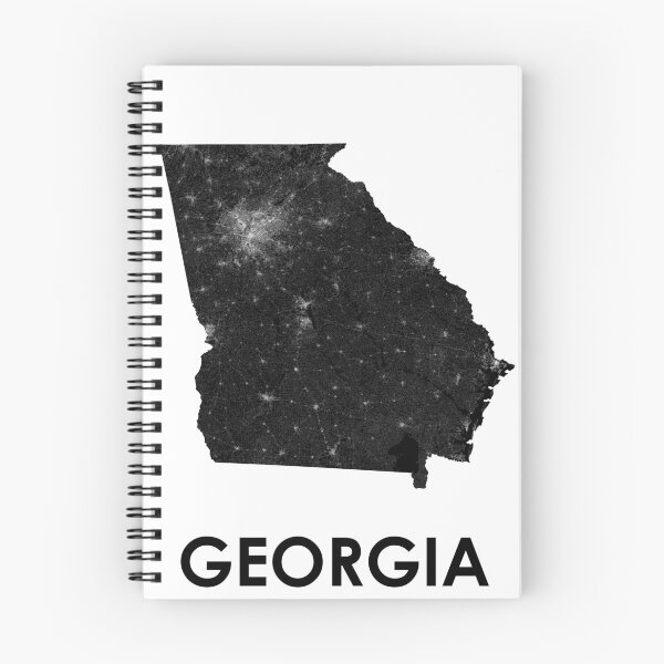 Item preview, Georgia Street Map Art designed and sold by AmazingMapArt.