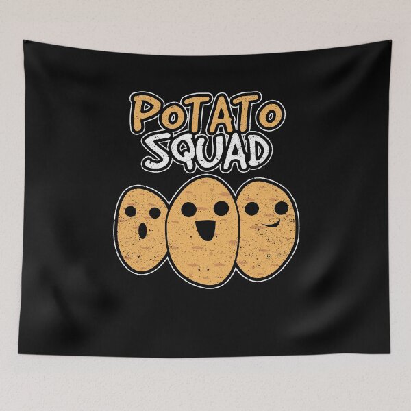 Item preview, Potato Squad Vegetable Vegan Vegetarian Fries Food designed and sold by Kieran Abbott.