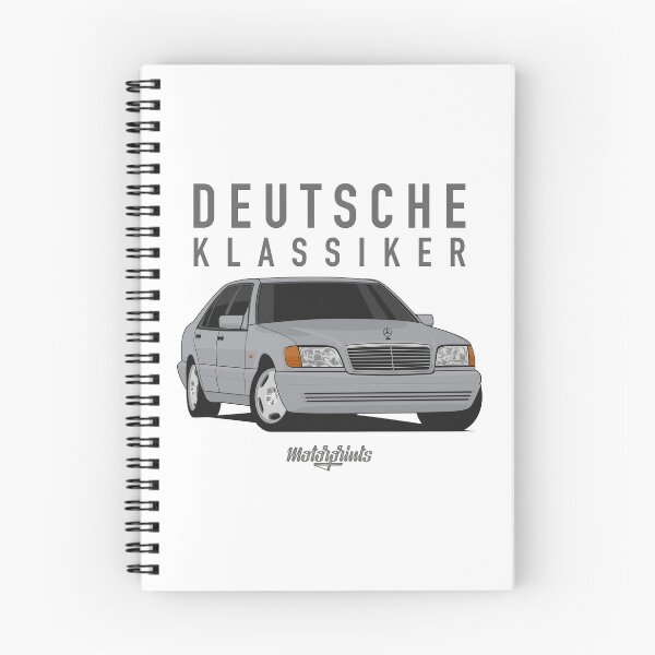Item preview, Deutsche Klassiker W140 (gray) designed and sold by Motorpr1nts.
