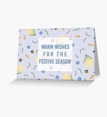 Australian Native Flower Christmas Style Card Greeting Card