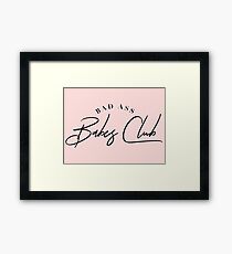 schlechter Arsch Babes Club Gerahmtes Wandbild
