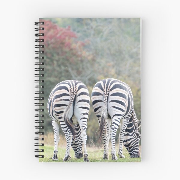 Item preview, Rear view of two zebras. designed and sold by LoisGoBe.