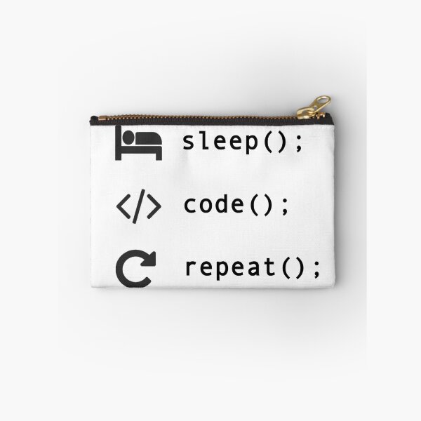 Item preview, Eat Sleep Code Repeat designed and sold by RaXXor.
