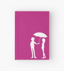 Gefangen im regen Notizbuch