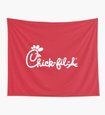 chick fil a t shirt Wall Tapestry