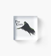 Free Kisses! Who wants one? Acrylic Block