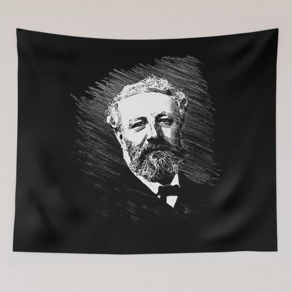 Item preview, Science Fiction Visionary - Jules Verne Portrait 1 designed and sold by EDDArt.