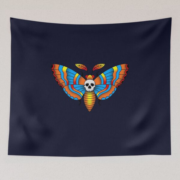 Item preview, Death's Head Hawk Moth designed and sold by AJ Constable Tattoo Artist.
