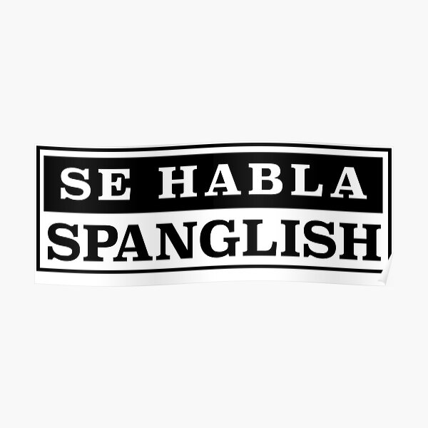 Se habla Spanglish Póster