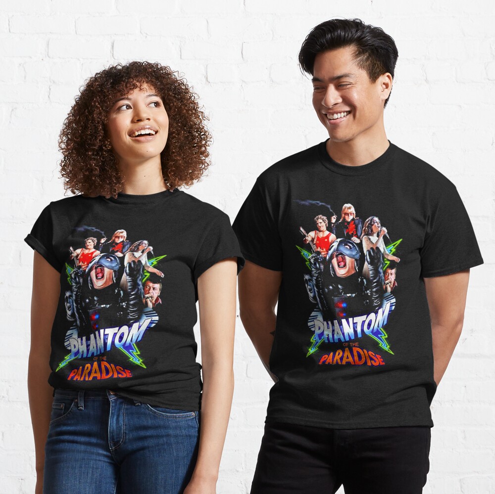 PHANTOM OF THE PARADISE tshirt black s-3xl fiction for men women unisex