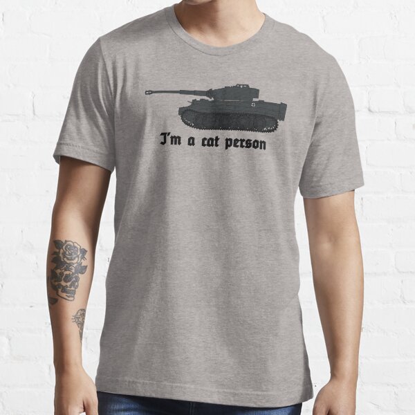 Item preview, ww2 tiger tanks cat designed and sold by untagged-shop.
