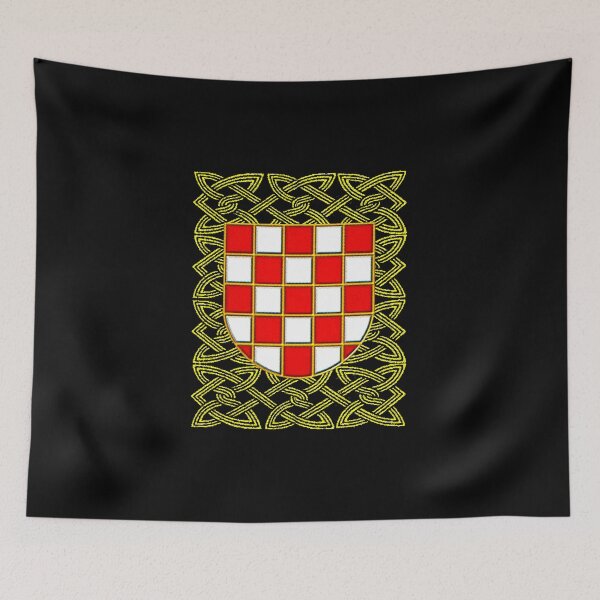 Item preview, Croatian crest with the pleter decorations Hrvatska designed and sold by Velered Designs ⚜️.