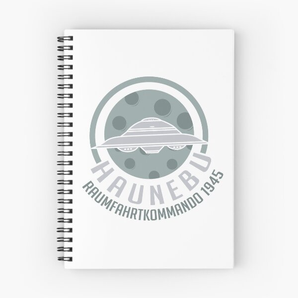 Item preview, Haunebu Reichsflugscheibe Moon Landing Moon Mission Vril Flugscheibe Gift Conspiracy Theory UFO Alien Flying Saucer designed and sold by ArtOfCopenhagen.