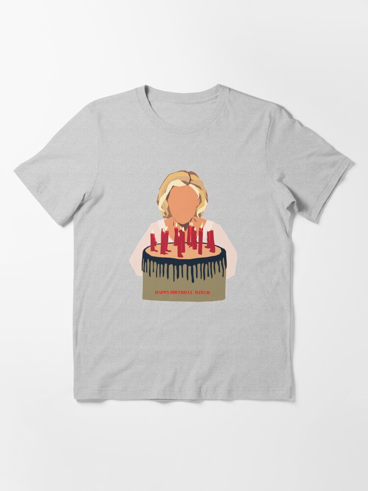 T Shirt Joyeux Anniversaire Sorciere Par Srarbuck Redbubble