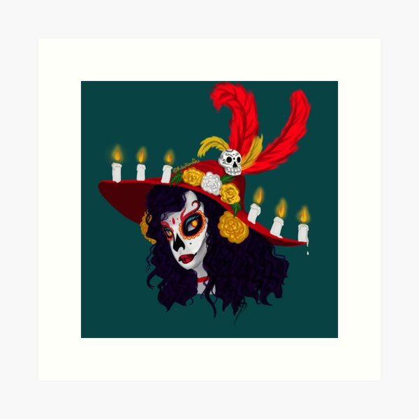 Item preview, The dama of the muerte designed and sold by Eloïse Brossard.