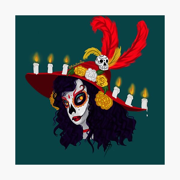 Item preview, The dama of the muerte designed and sold by Eloïse Brossard.