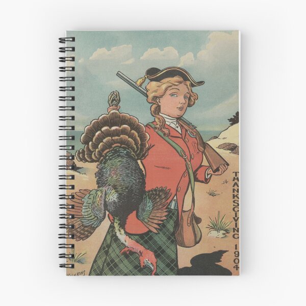 Artikelvorschau, Vintage Thanksgiving Truthahn Jagd (1904) entworfen und verkauft von BravuraMedia.