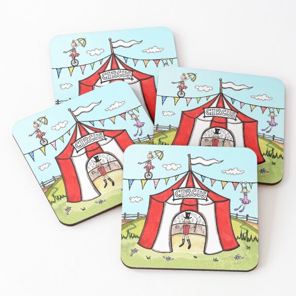 Item preview, Circus Pattern 3  designed and sold by Helen McCartney Designs.