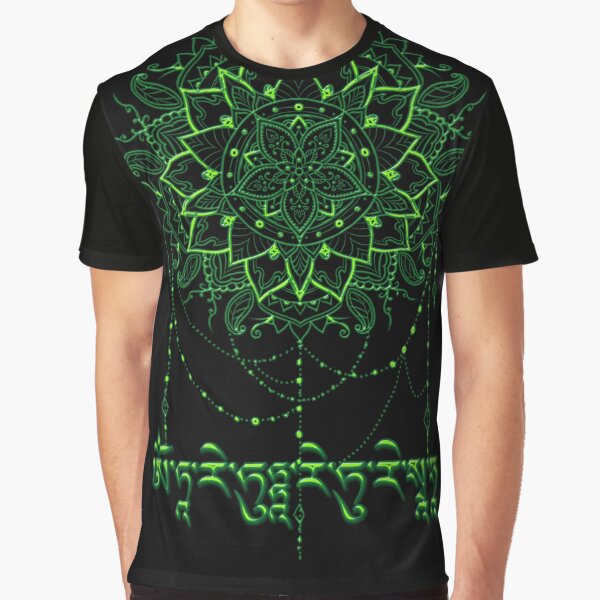 Artikel-Vorschau von Mantra of the Green Tara with Mandala, designt und verkauft von LuciaS.