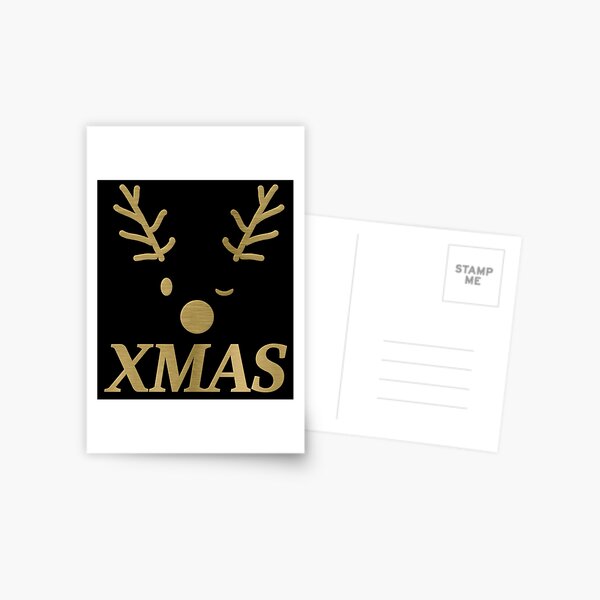XMAS Rudolph Postkarte